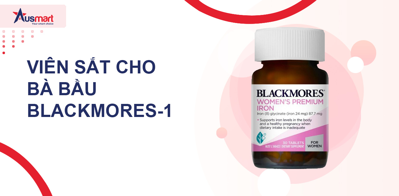 Viên sắt cho bà bầu Blackmores