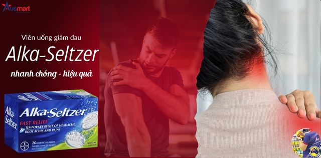 Viên uống Alka seltzer giảm đau nhanh chóng và hiệu quả