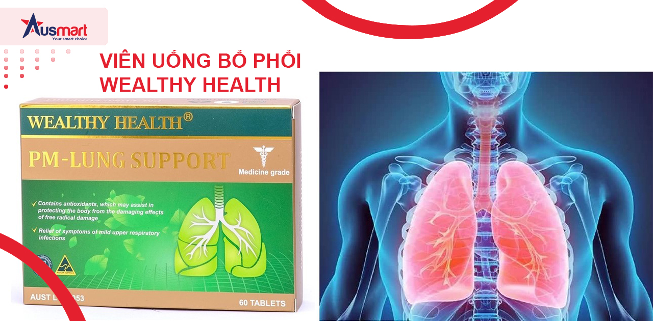Viên uống bổ phổi Wealthy Health