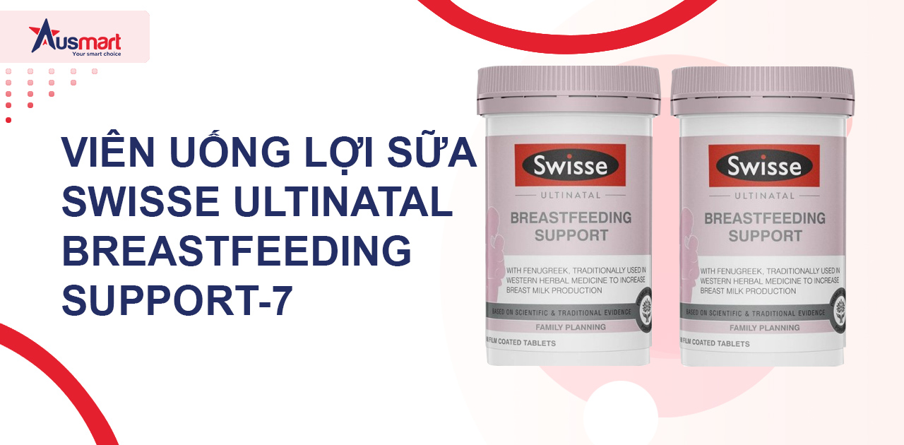 Viên uống lợi sữa Swisse Ultinatal Breastfeeding Support