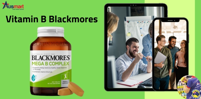 Vitamin B tổng hợp Blackmores Mega B complex Vitamin B tổng hợp Blackmores Mega B complex