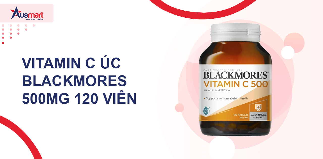 Vitamin C Úc Blackmores 500mg 120 viên