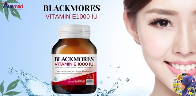 Viên uống bổ sung Vitamin E Úc Blackmores Vitamin E 1000IU Viên uống bổ sung Vitamin E Úc Blackmores Vitamin E 1000IU
