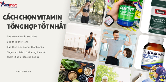 Cách chọn Vitamin tổng hợp cho người lớn tốt nhất Cách chọn Vitamin tổng hợp cho người lớn tốt nhất