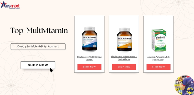 Top Vitamin tổng hợp tốt nhất tại Ausmart Top Vitamin tổng hợp tốt nhất tại Ausmart