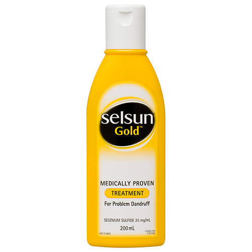 Dầu gội trị gàu Selsun Gold Medically Proven Treatment 200ml | Xuất xứ Úc