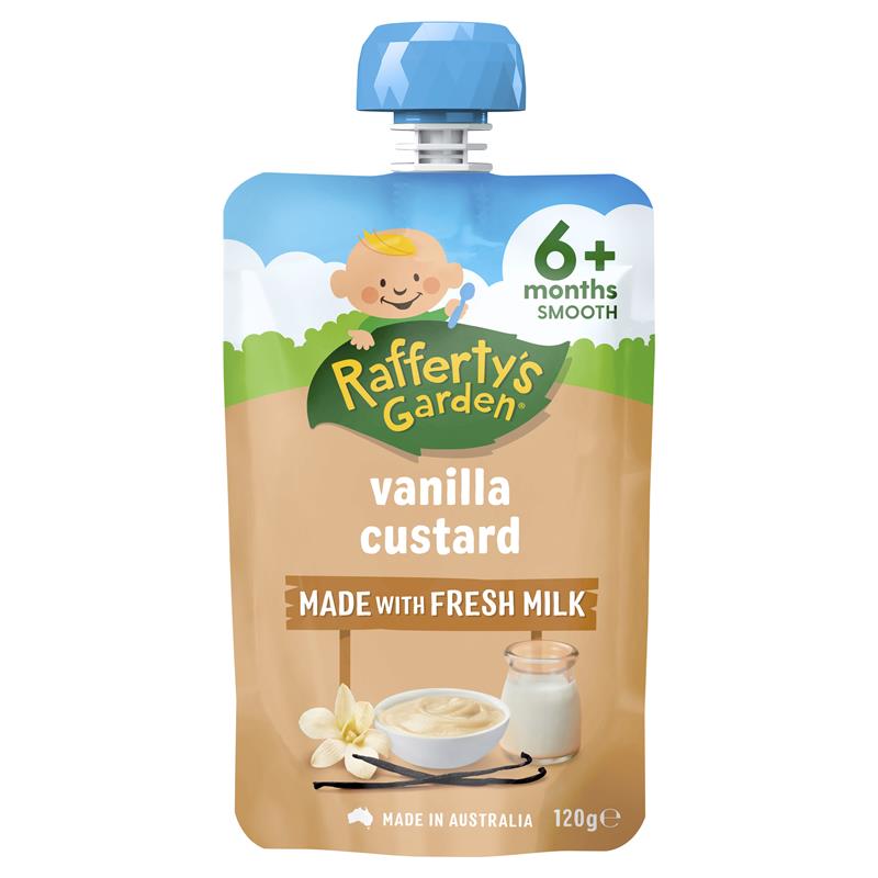 Váng sữa cho bé Rafferty's Garden Custard