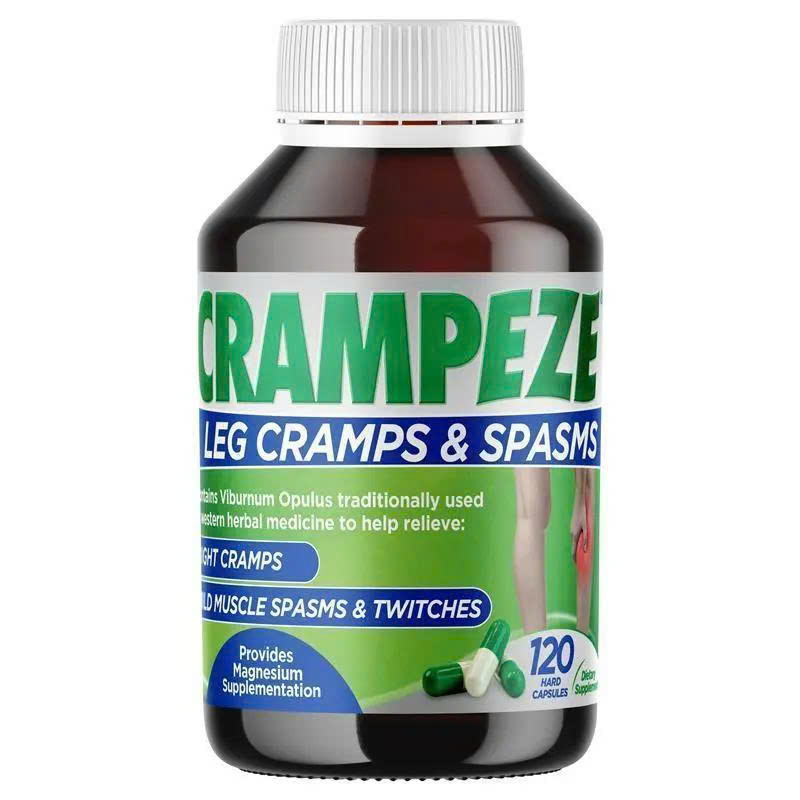 Viên uống Crampeze Leg Cramps & Spasms giảm chuột rút và co thắt cơ