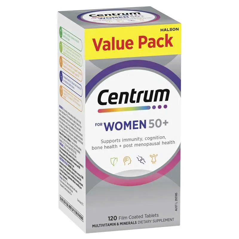 Vitamin tổng hợp cho nữ lớn tuổi Centrum For Women 50+