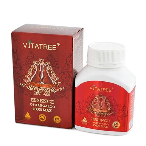 Vitatree Essence of Kangaroo 40000 Max sinh lý nam giới 100 viên | Hàng xách tay Úc