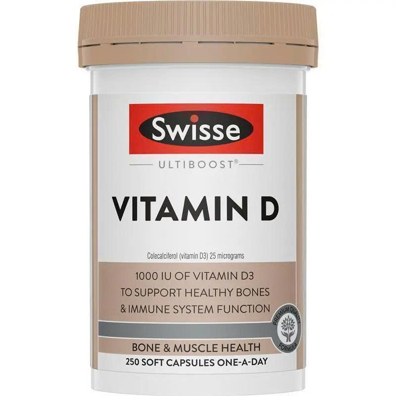 Viên uống bổ sung Vitamin D Swisse Ultiboost