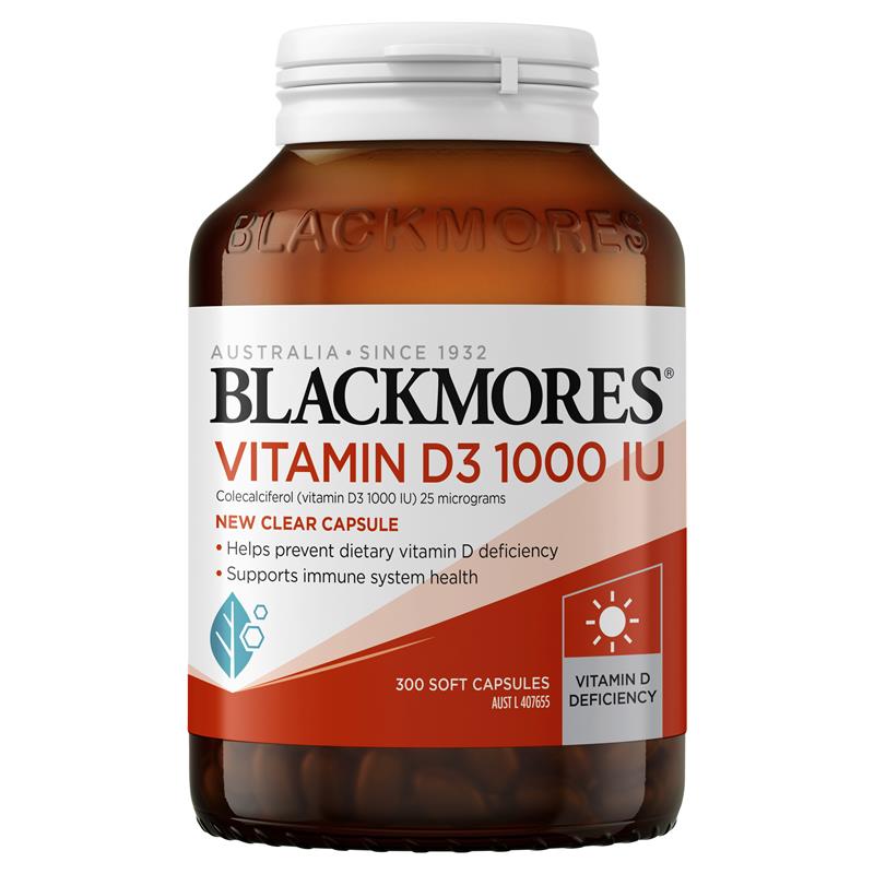 Viên uống bổ sung Vitamin D3 1000IU Blackmores