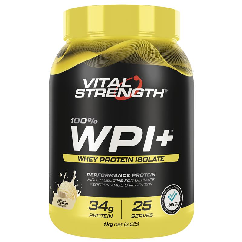 Bột đạm whey Vital Strength WPI Plus 100 Whey Protein Isolate