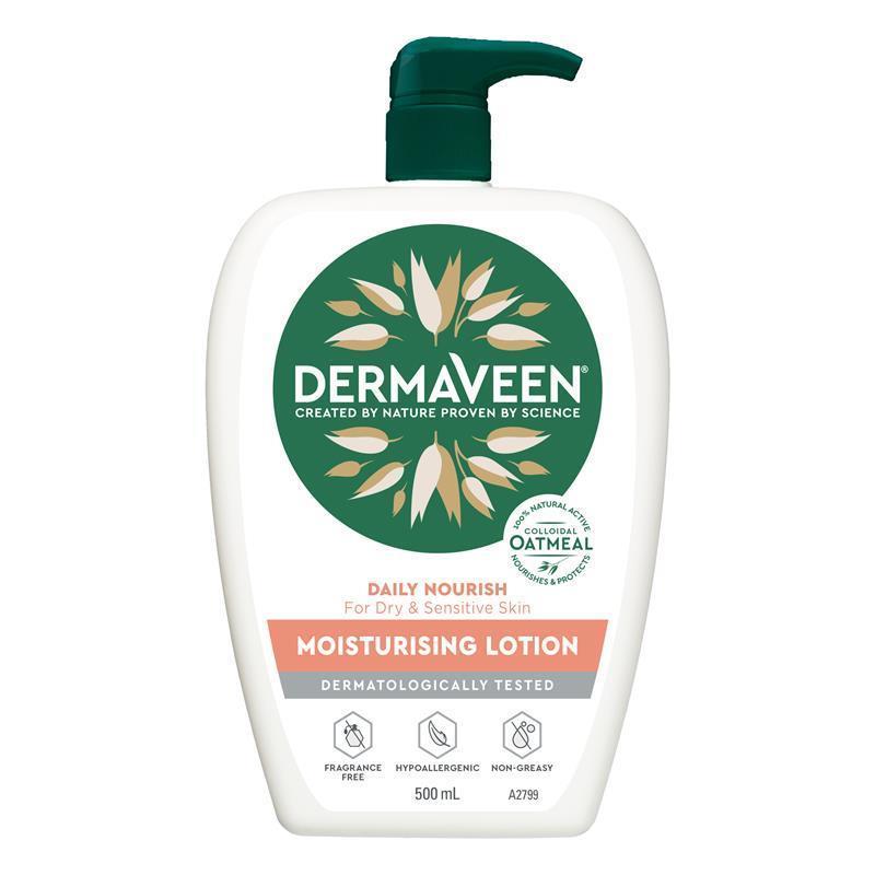 Sữa dưỡng thể dưỡng ẩm DermaVeen Daily Nourish Moisturising Lotion