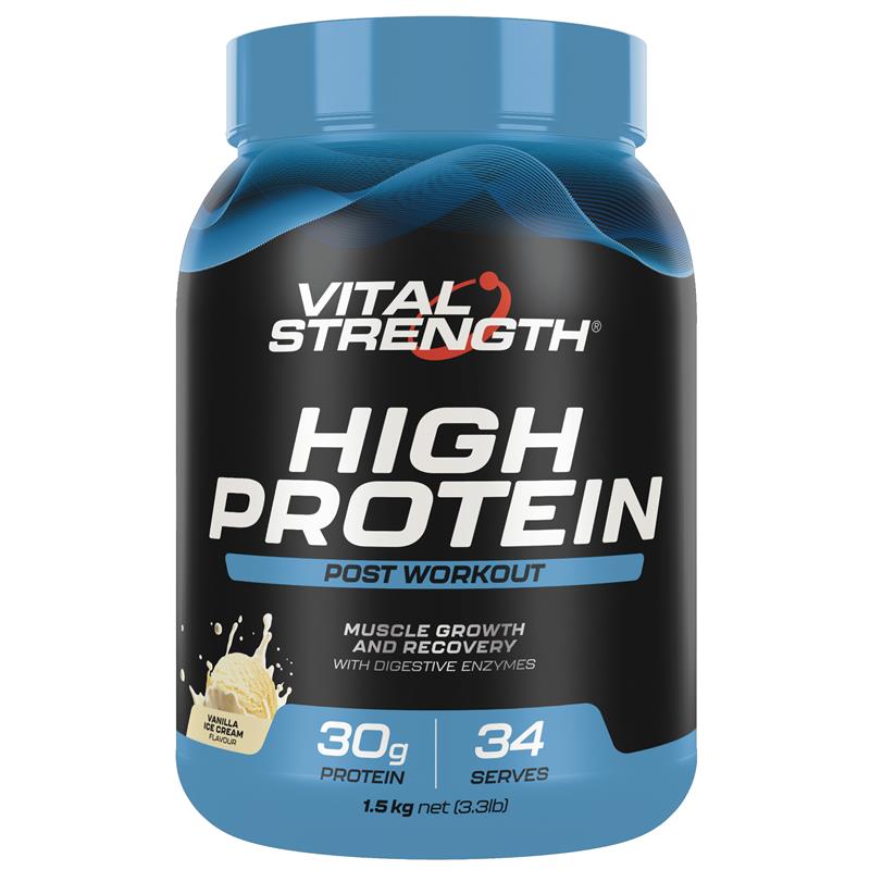 Bột bổ sung protein Vital Strength High Protein