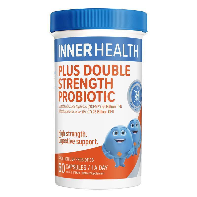 Viên uống men vi sinh Inner Health Plus Double Strength Probiotic