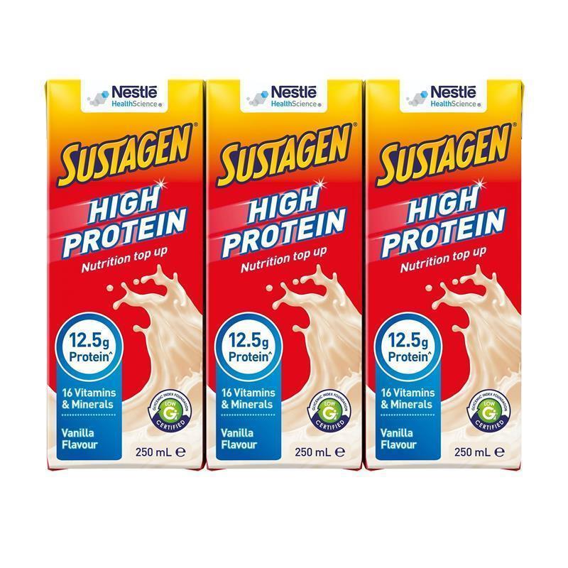 Sữa dinh dưỡng pha sẵn Sustagen Ready to Drink Multipack