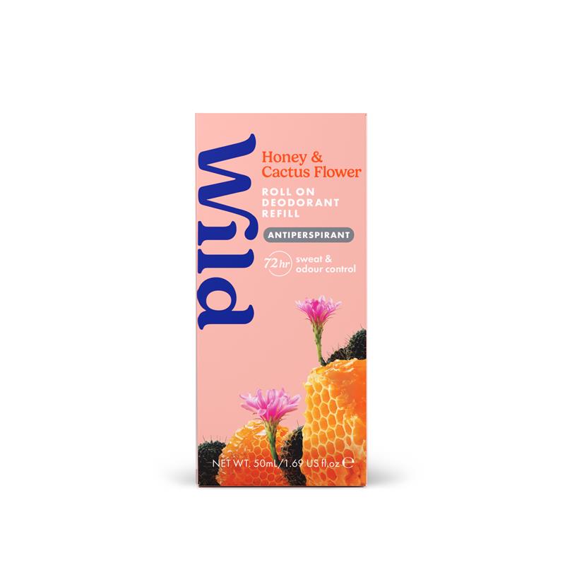 Lõi thay thế lăn khử mùi ngăn mồ hôi Wild Deodorant Antiperspirant Roll On Refill
