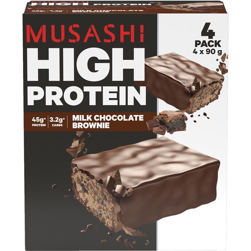 Thanh bổ sung protein Musashi High Protein Bar