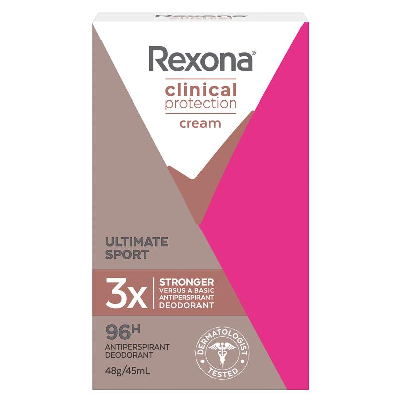 Kem sáp ngăn mồ hôi Rexona Women Clinical Protection Antiperspirant Cream Stick