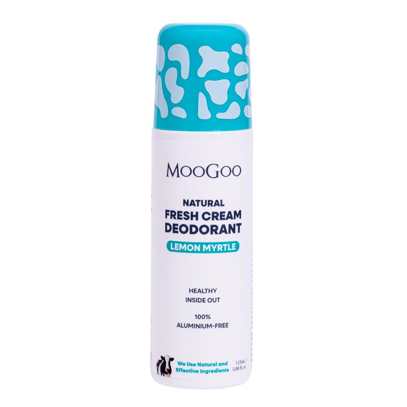 Lăn khử mùi Moogoo Natural Fresh Cream Roll On Deodorant Lemon Myrtle