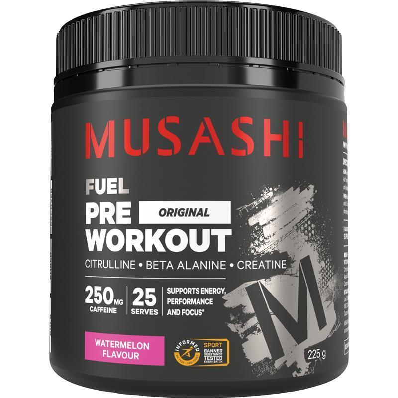 Bột uống tăng năng lượng trước khi tập Musashi Pre Workout
