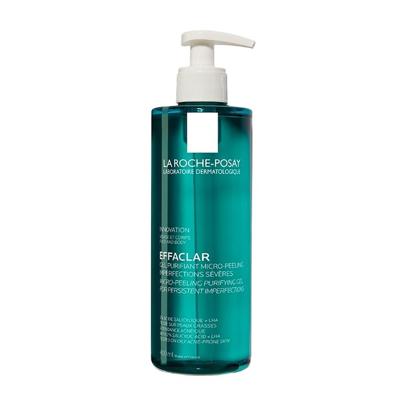 Gel rửa mặt tẩy tế bào chết làm sạch sâu La Roche Posay Effaclar Micro Peeling Purifying Gel