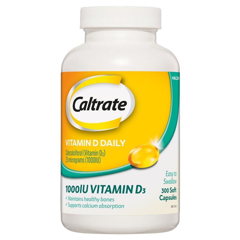 Viên uống bổ sung Vitamin D Caltrate Vitamin D 1000iu