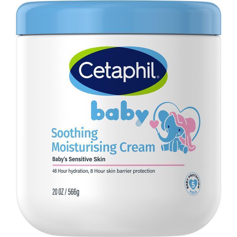 Kem dưỡng ẩm làm dịu da cho bé Cetaphil Baby Soothing Moisturising Cream