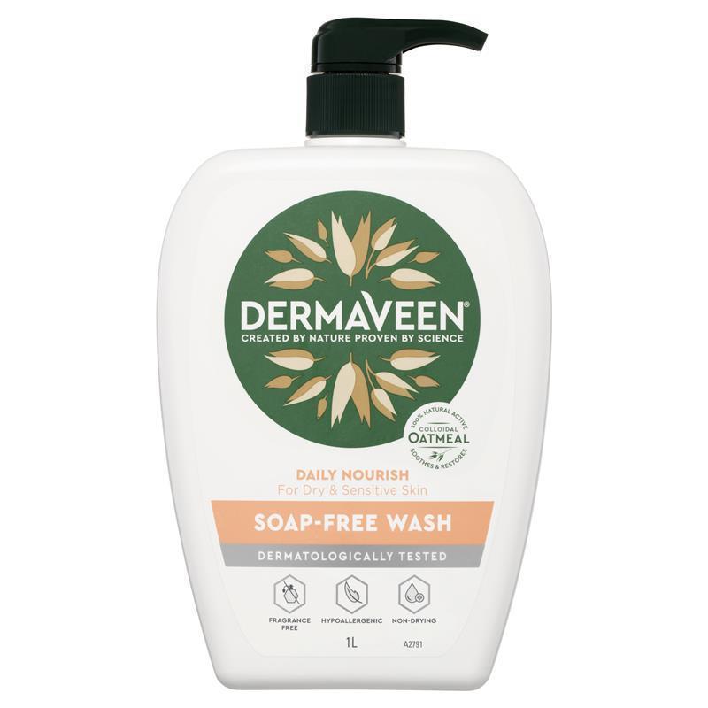 Sữa tắm dưỡng ẩm hàng ngày DermaVeen Daily Nourish Soap Free Wash