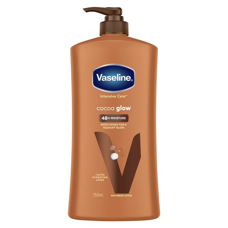 Sữa dưỡng thể Vaseline Intensive Care Body Lotion Cocoa Glow