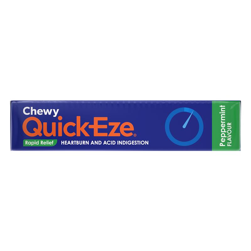 Viên nhai giảm ợ nóng khó tiêu Quick-Eze rapid relief Chewy