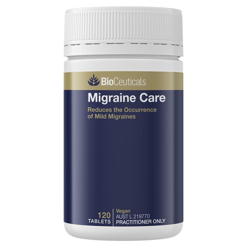 Viên uống hỗ trợ chứng đau nửa đầu BioCeuticals Migraine Care