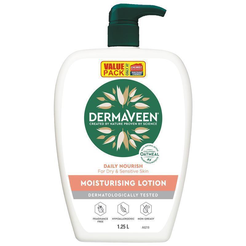Sữa dưỡng thể dưỡng ẩm DermaVeen Daily Nourish Moisturising Lotion