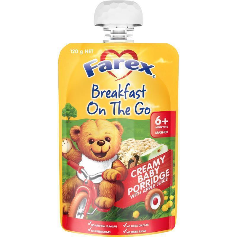 Bột ăn dặm tiện lợi Farex Breakfast On The Go 6 months+