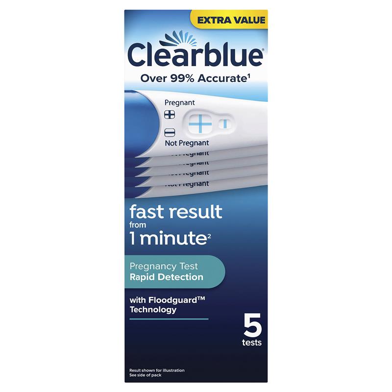 Que thử thai Clearblue Pregnancy Test Rapid Detection