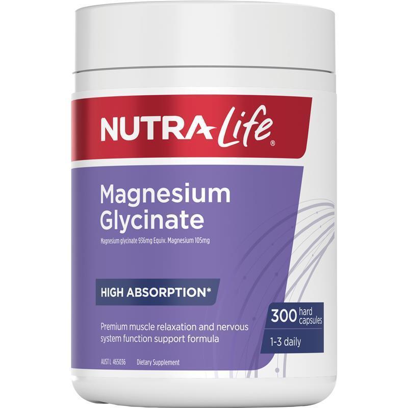 Viên uống bổ sung Magiê Nutra-Life Magnesium Glycinate