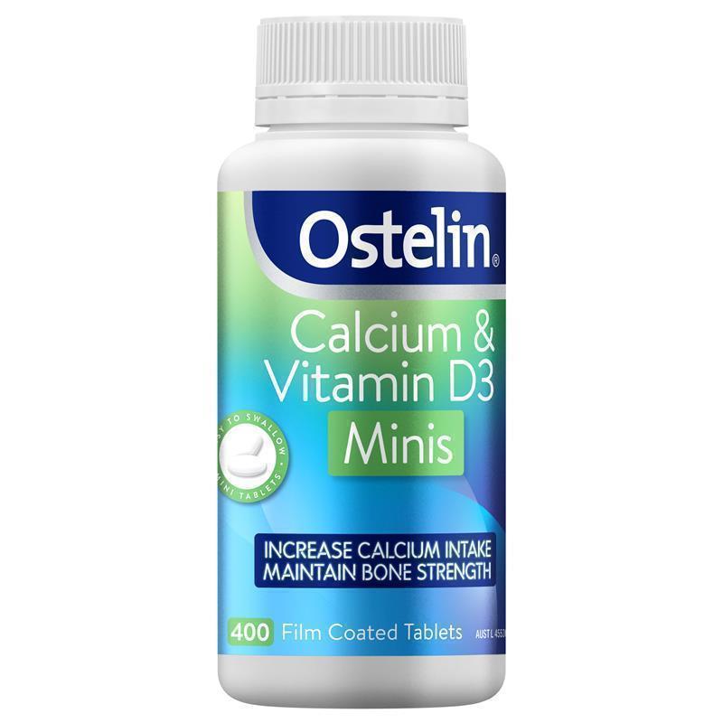 Viên uống bổ sung Canxi và Vitamin D Ostelin Calcium & Vit D Mini