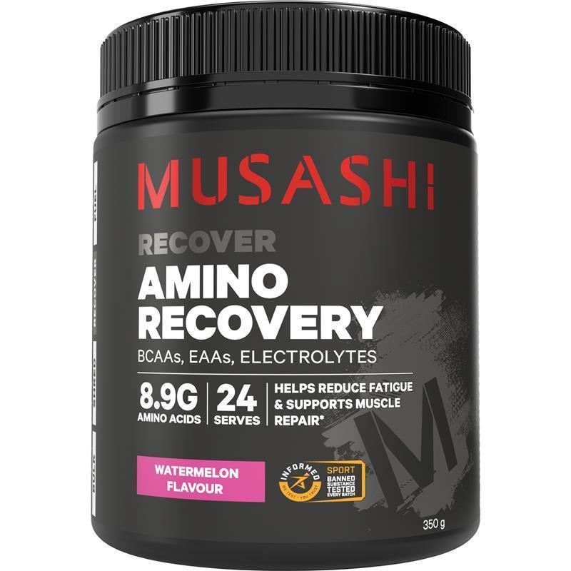 Bột uống phục hồi cơ bắp Musashi Amino Recovery