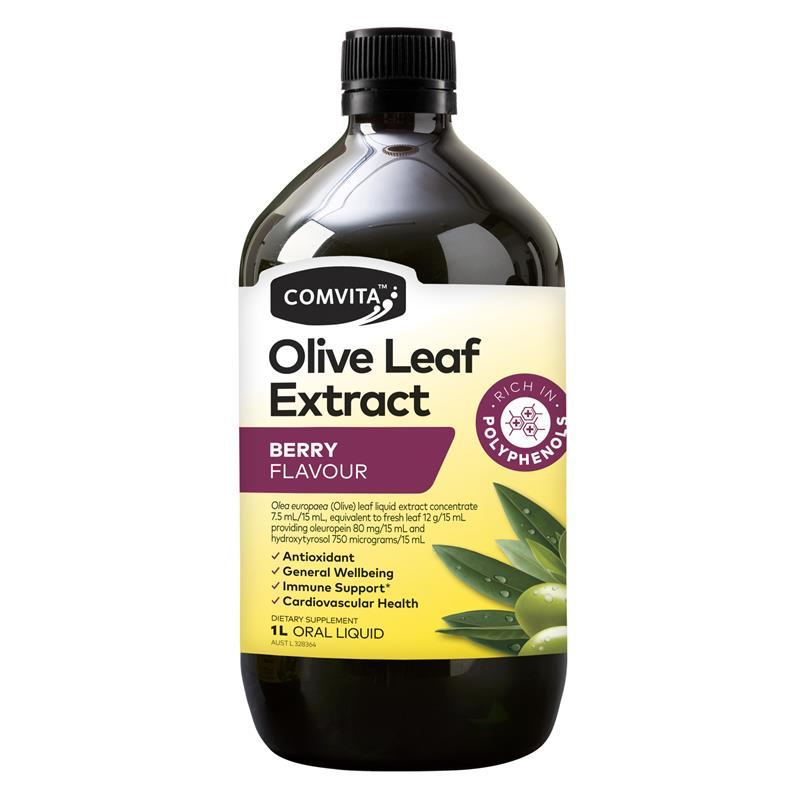 Dung dịch chiết xuất lá ô liu Comvita Olive Leaf Extract