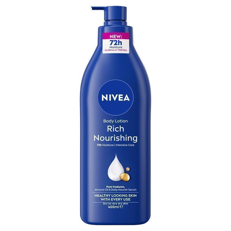 Sữa dưỡng thể dưỡng ẩm chuyên sâu Nivea Rich Nourishing Body Lotion