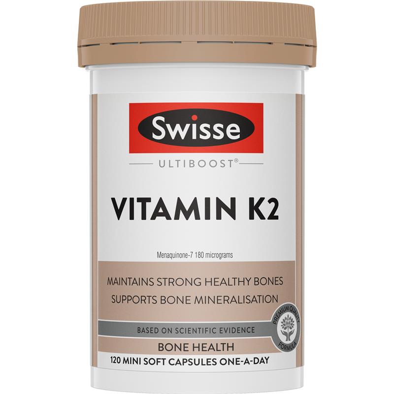 Viên uống bổ sung Vitamin K2 Swisse Ultiboost Vitamin K2
