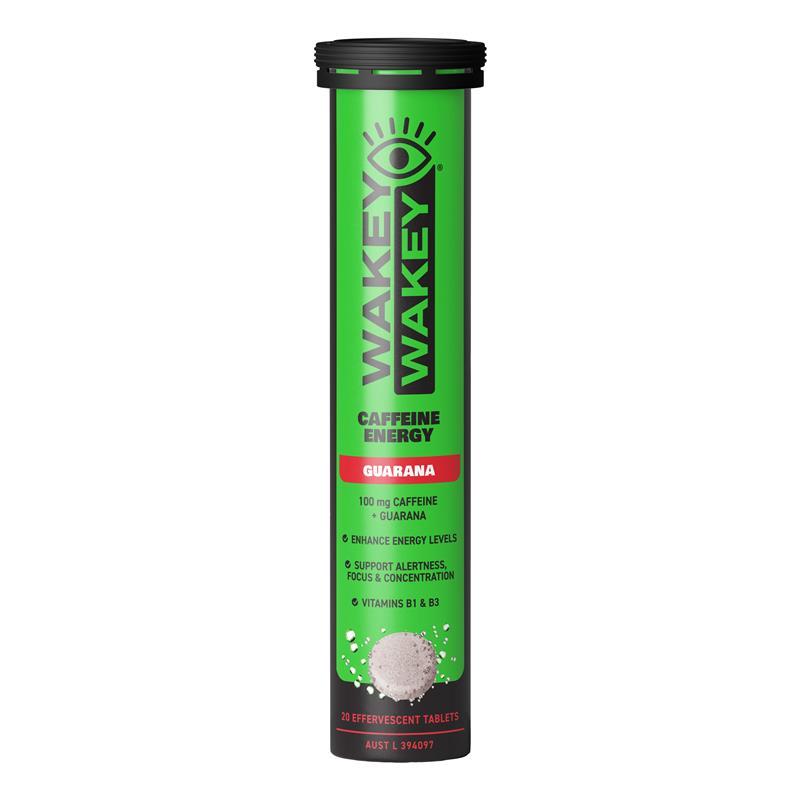 Viên sủi tăng năng lượng Wakey Wakey Caffeine Energy Effervescent Flavour