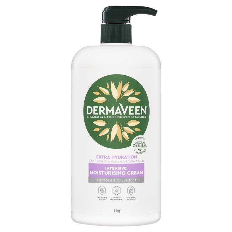 Kem dưỡng ẩm chuyên sâu DermaVeen Intensive Extra Hydration Moisturising Cream