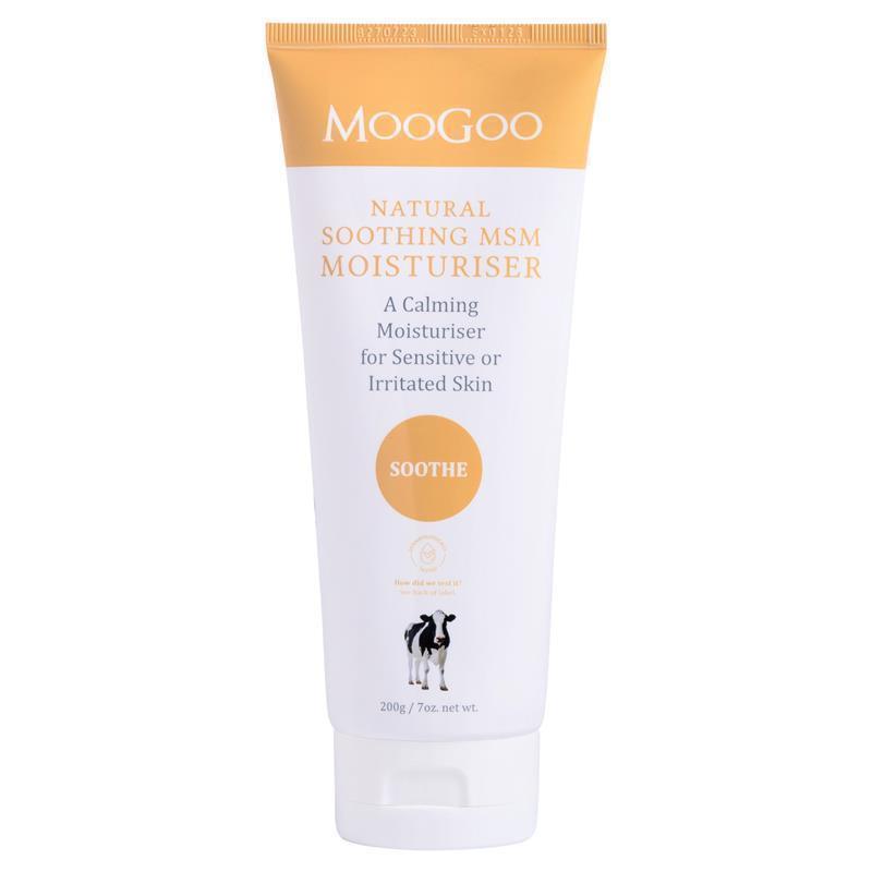 Kem dưỡng ẩm làm dịu da MooGoo Natural Soothing MSM Moisturiser