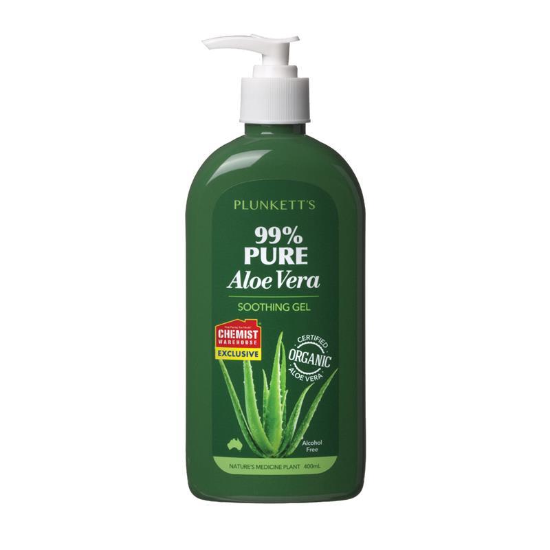 Gel làm dịu da Plunketts 99% Pure Aloe Vera Soothing Gel
