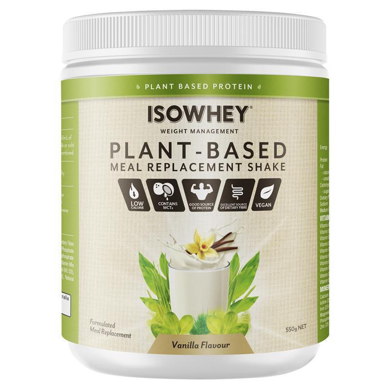 Bột thay thế bữa ăn gốc thực vật IsoWhey Plant-Based Meal Replacement Shake