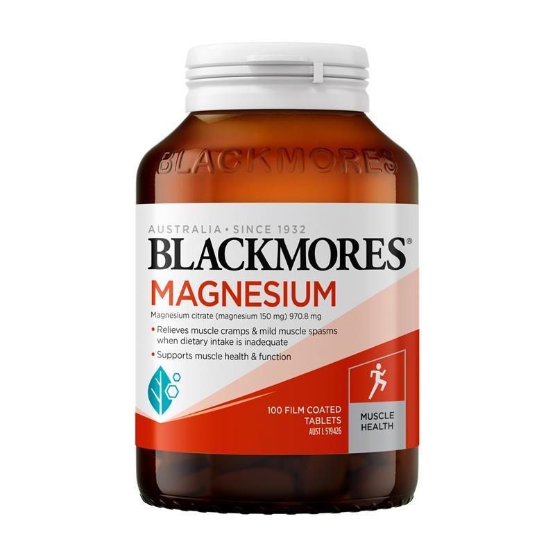 Viên uống bổ sung Magiê Blackmores Magnesium