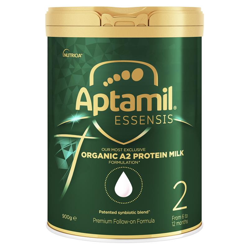 Sữa Aptamil Essensis Organic số 2 hộp 900g cho trẻ từ 6-12 tháng | Chất lượng đảm bảo từ Úc