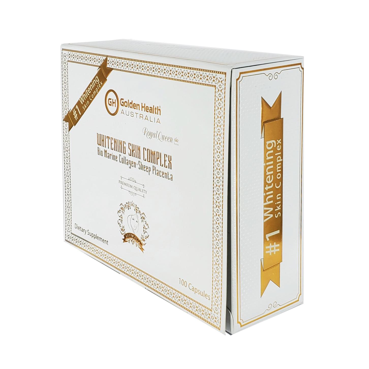 Viên uống trắng da Golden Health Whitening Skin Complex 100 viên | Chất lượng đảm bảo từ Úc